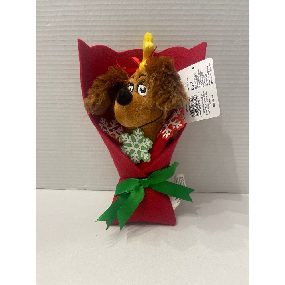 The Grinch Max Plush Bouquet 10” Tall  by Ruz New With Tag